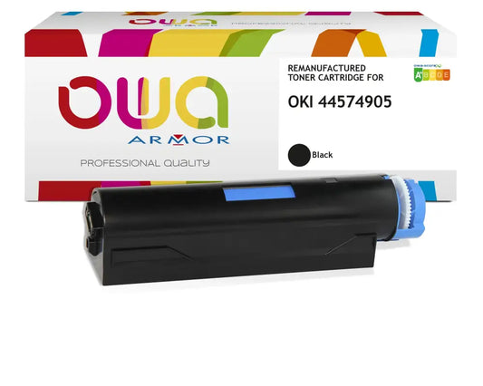 OKI ES4131 - Cartouche laser compatible - Noir - Toner remanufacturé OWA