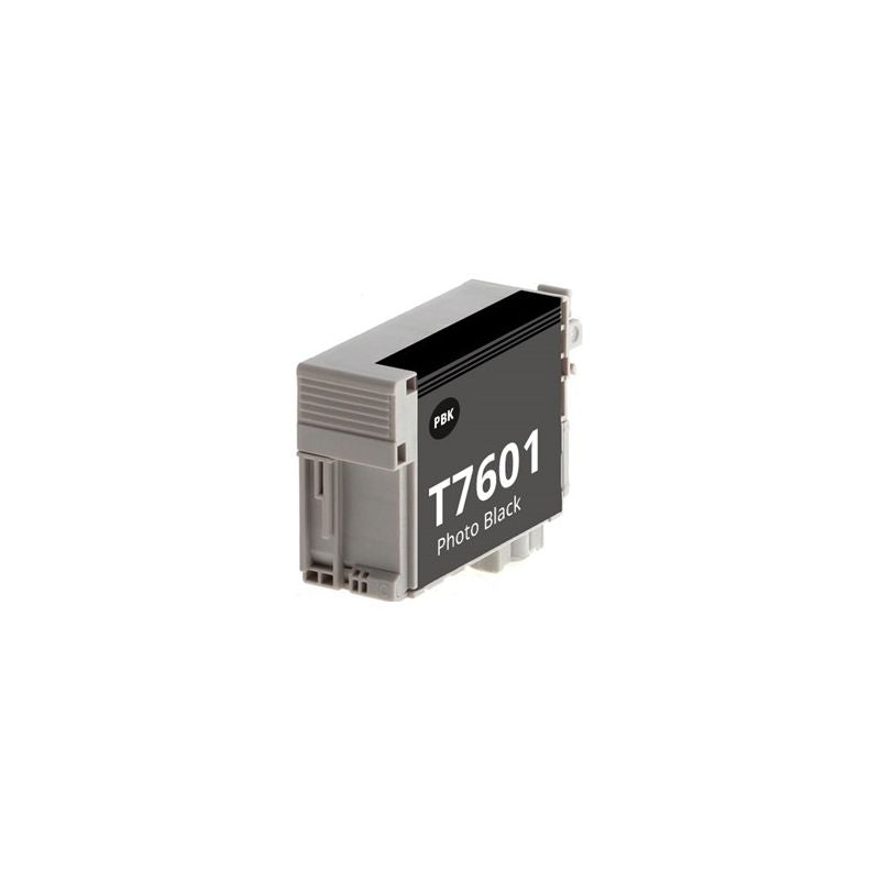Epson 7601, C13T76014010 / T7601 — Cartouche Photo Noir compatible
