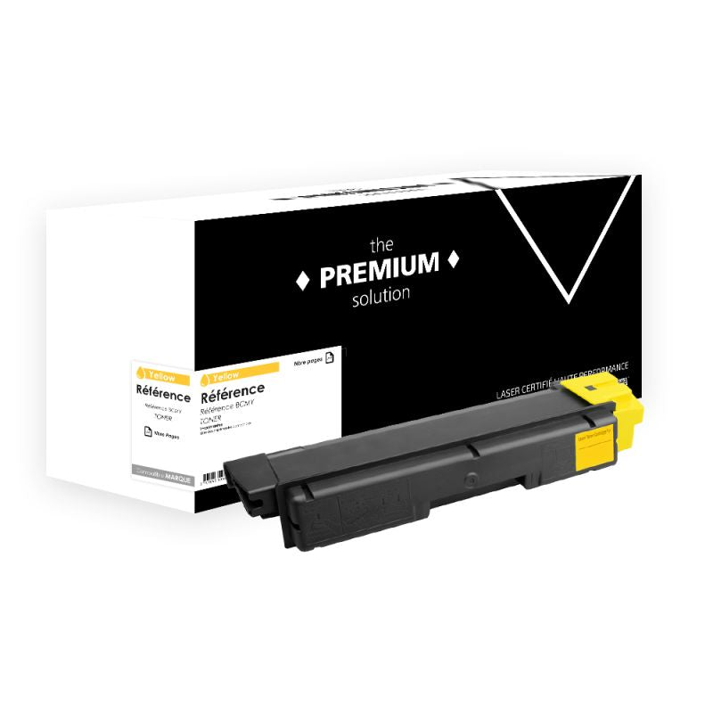 Kyocera Mita 1T02YJANL0, Toner Jaune compatible - The Premium Solution