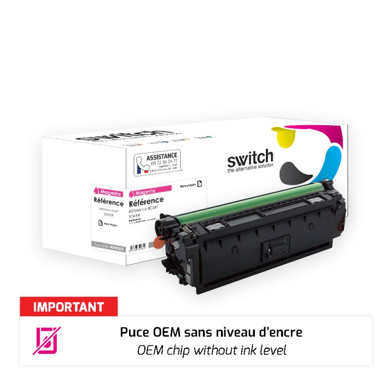 HP 212X, W2123X — Toner Magenta compatible · Switch
