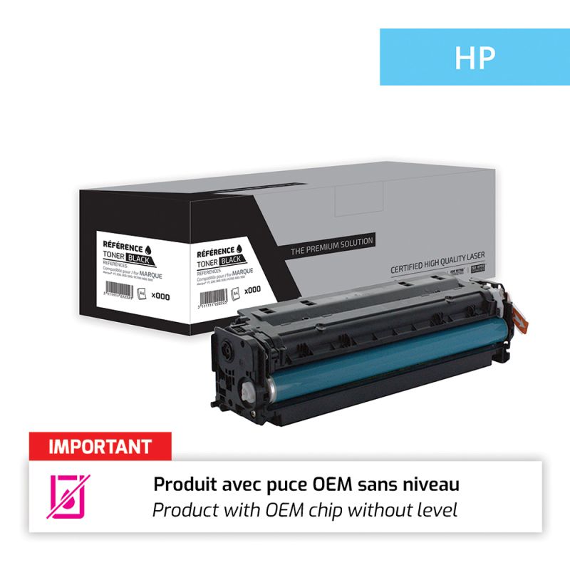HP W2210X 207X, Toner Noir remanufacturé - The Premium Solution