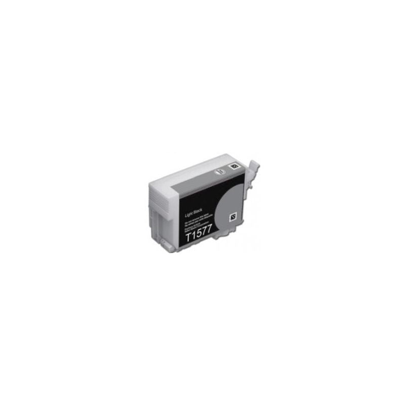 Epson T1577XL - Tortue, Cartouche Photo Noir compatible - The Premium Solution