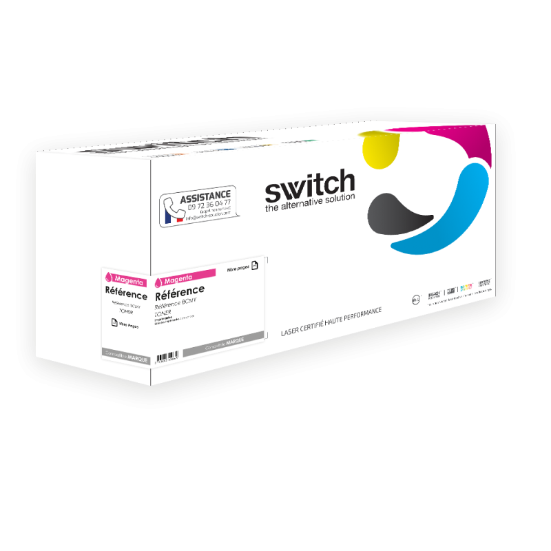 Kyocera Mita TK-5380, 1T02Z0BNL0, TK-5380M — Toner Magenta compatible · Switch