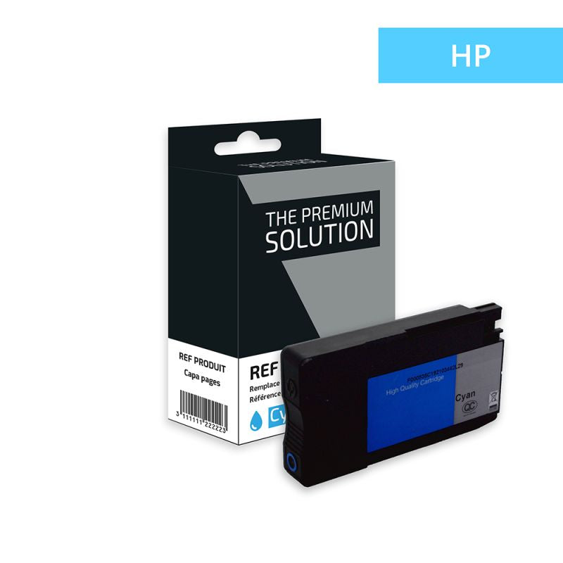 HP 933XL CN054AE, Cartouche Cyan compatible - The Premium Solution