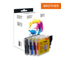 Brother LC970/LC1000 — Cartouche Pack 4 Couleurs compatible · Switch