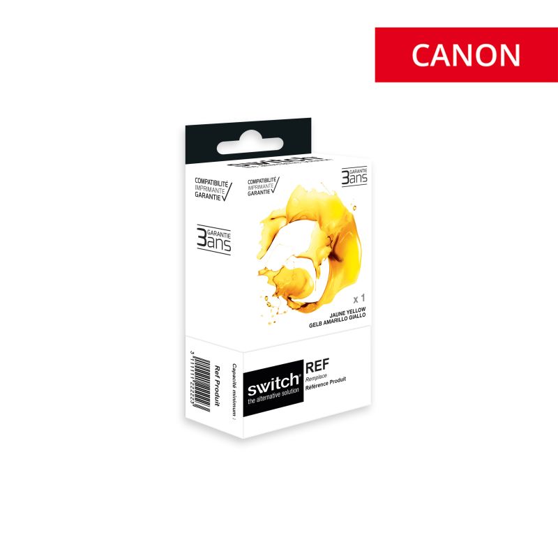 Canon 2400XL 9276B001 — Cartouche Jaune compatible · Switch