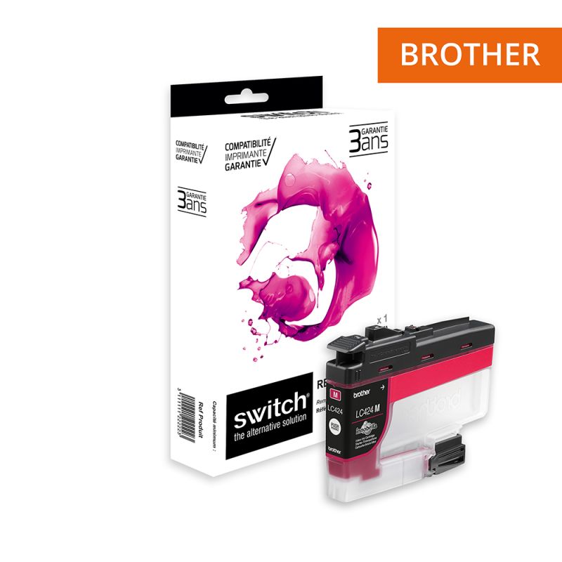 Brother LC424 — Cartouche Magenta compatible · Switch