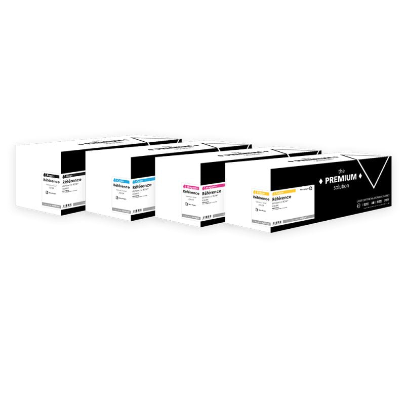 hp 827A, Toner Pack 4 Couleurs compatible - The Premium Solution