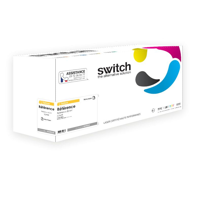 Kyocera Mita TK-570 — Toner Jaune compatible · Switch