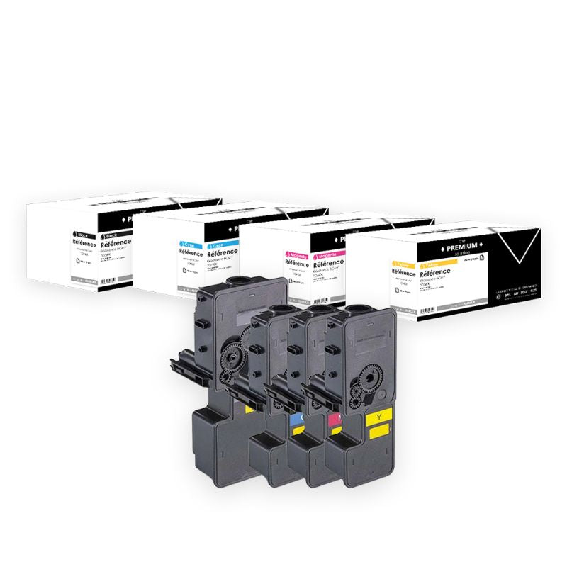 Kyocera Mita TK-5230, Toner Pack 4 Couleurs compatible - The Premium Solution
