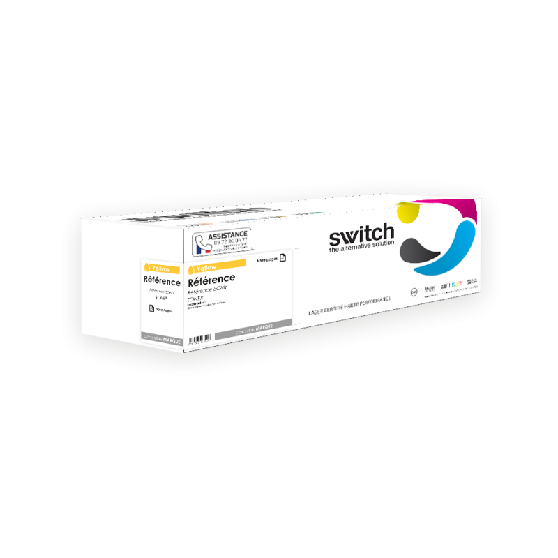 OKI 44844473 — Toner Jaune compatible · Switch
