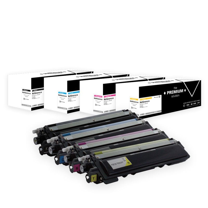 Brother PRO TN-210 240 230 290, Toner Pack 4 Couleurs compatible - The Premium Solution