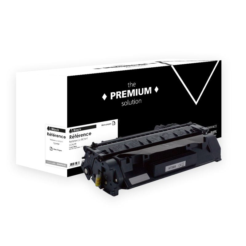 HP CE505A CF280A, Toner Noir compatible - The Premium Solution