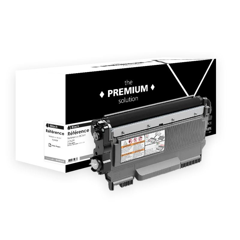 Brother TN-420 2010 2030 2210 2215 2260 27J TN-450 2220 2225 2275 2280, Toner Noir compatible - The Premium Solution