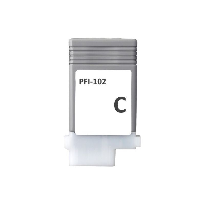 Canon PFI102 — Cartouche Cyan compatible