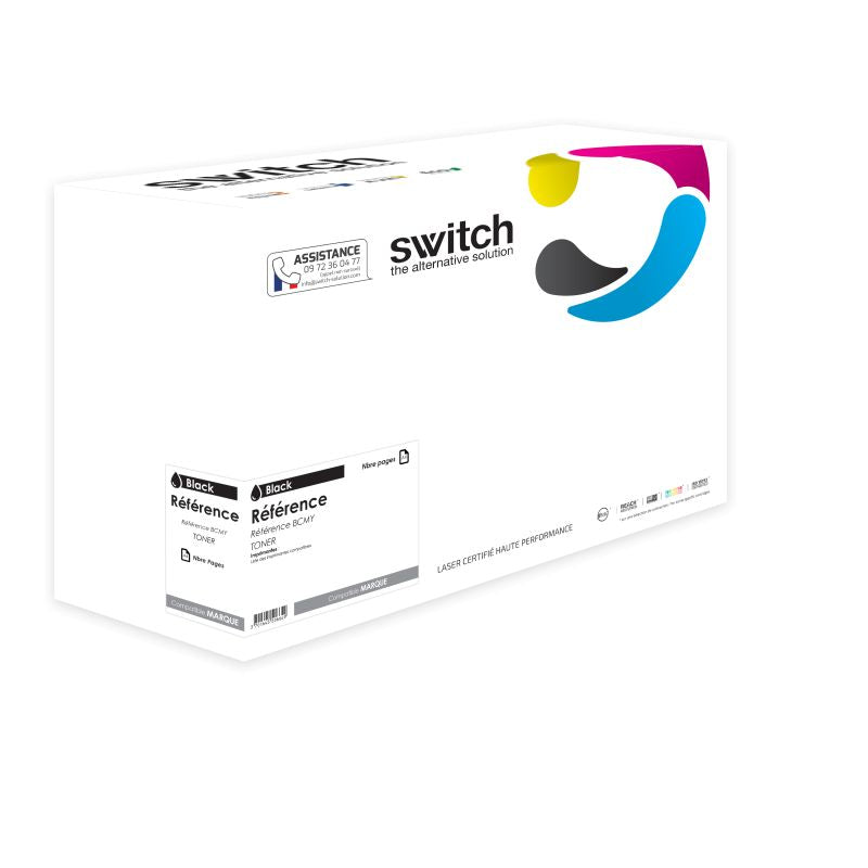 HP 10A, Q2610A — Toner Noir compatible · Switch