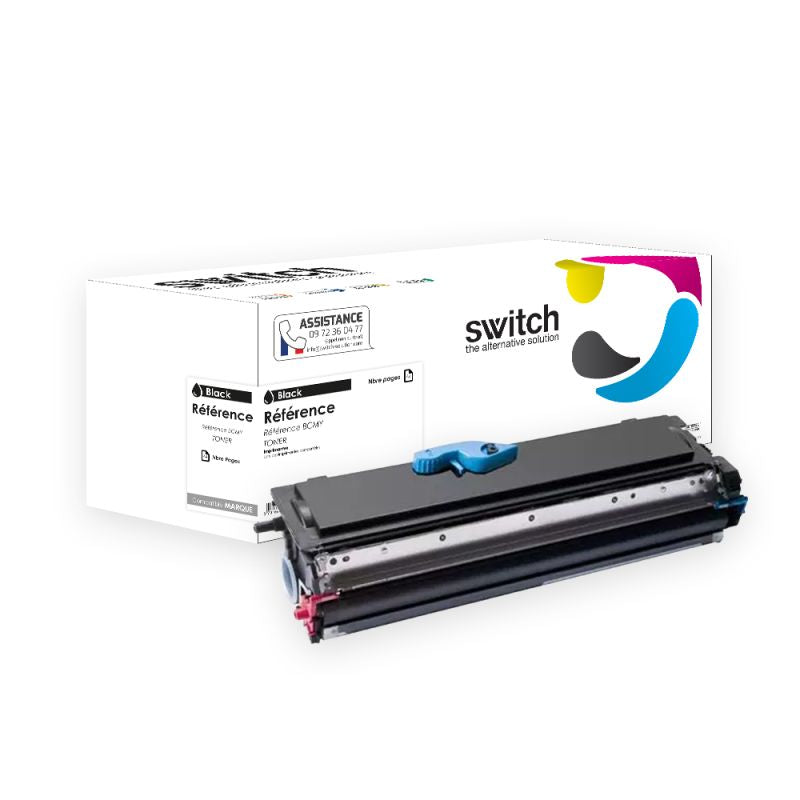 Epson S050166, C13S050166 — Toner Noir compatible · Switch