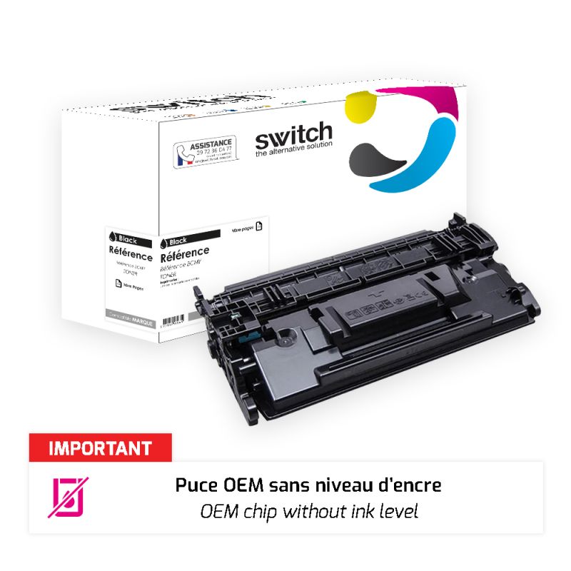 HP 89A, CF289A — Toner Noir compatible · Switch