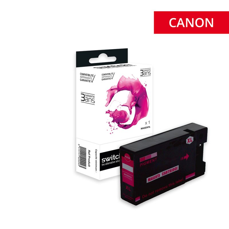 Canon 2500XL 9266B001 — Cartouche Magenta compatible · Switch