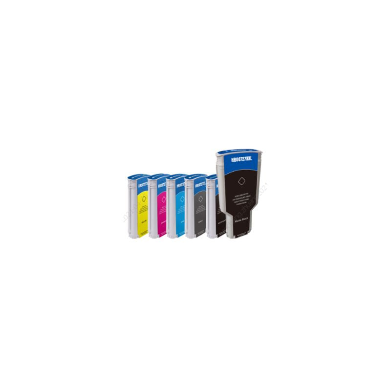 hp H727 — Cartouche Noir Mat compatible