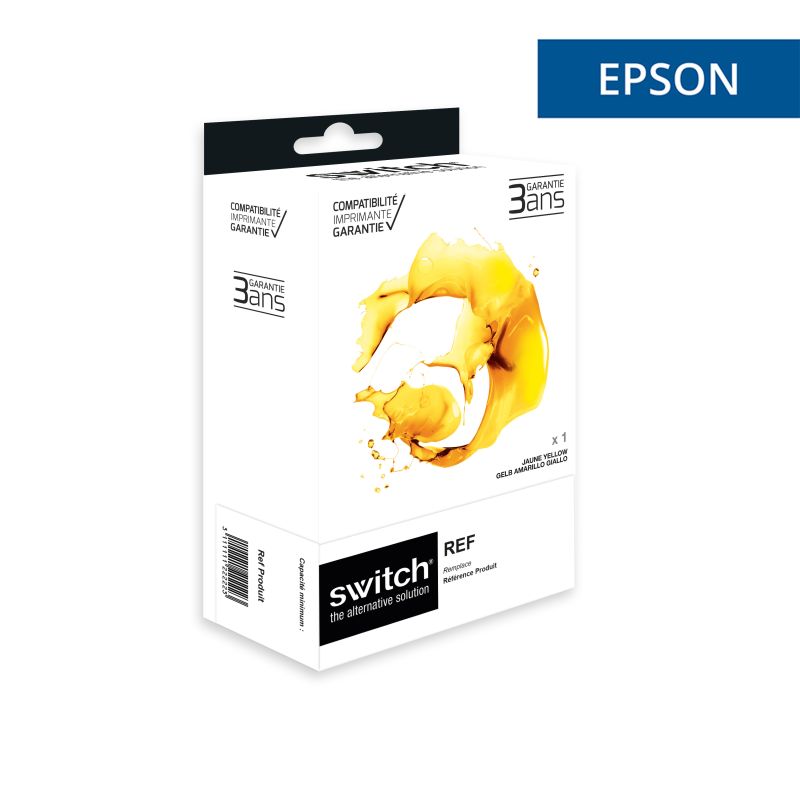 Epson T7014 C13T70144010 — Cartouche Jaune compatible · Switch