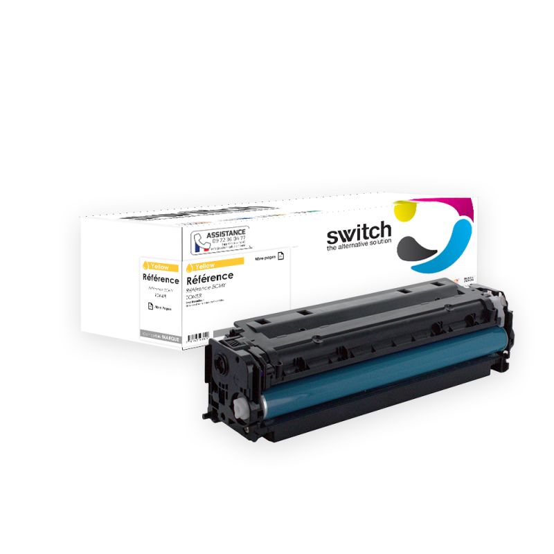 HP 415A, W2032A — Toner Jaune compatible · Switch