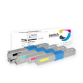 OKI C332, 46508712, 46508711, 46508710, 46508709 — Toner Pack 4 Couleurs compatible · Switch