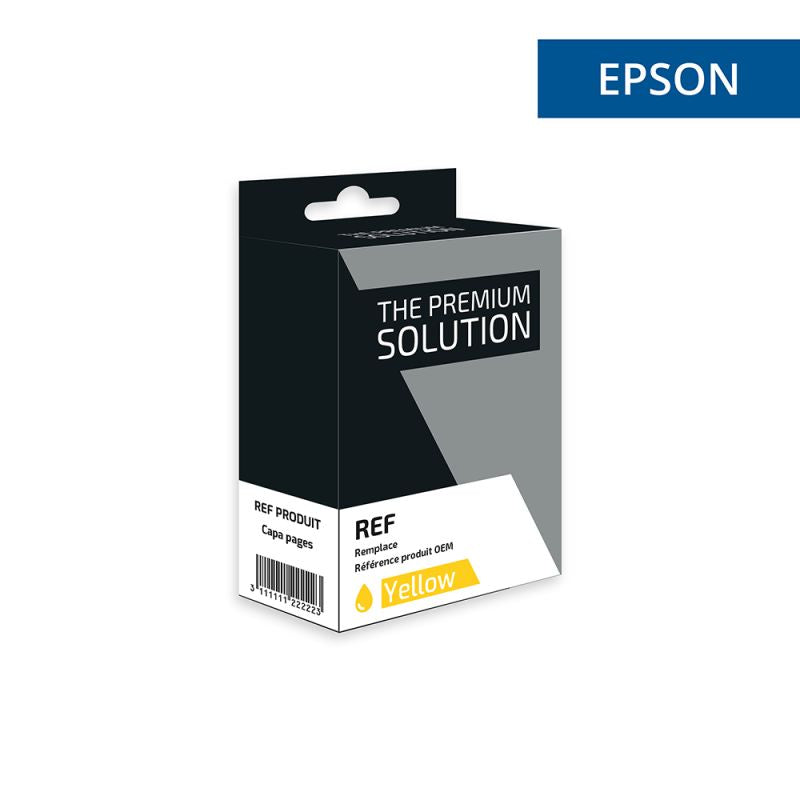 Epson 407 C13T07U440 - Clavier, Cartouche Jaune compatible - The Premium Solution