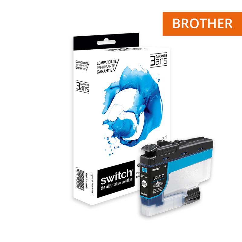 Brother LC424 — Cartouche Cyan compatible · Switch