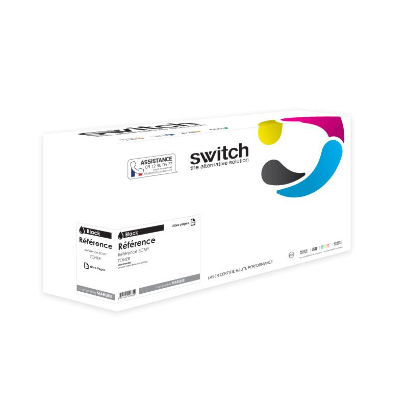 HP 642A, CB400A — Toner Noir compatible · Switch