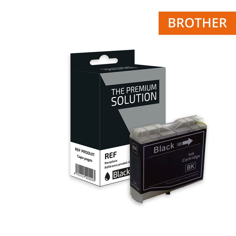 Brother LC985, Cartouche Noir compatible - The Premium Solution