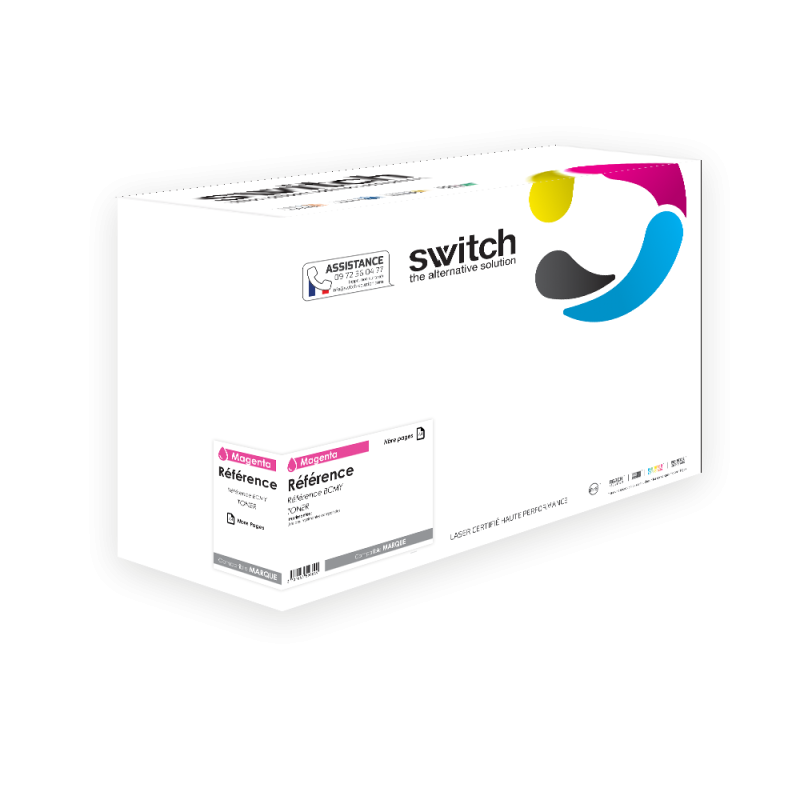 HP W9243MC — Toner Magenta compatible · Switch