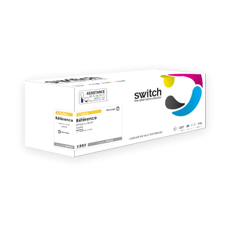 Kyocera Mita 1T02Z7ANL0 — Toner Jaune compatible · Switch