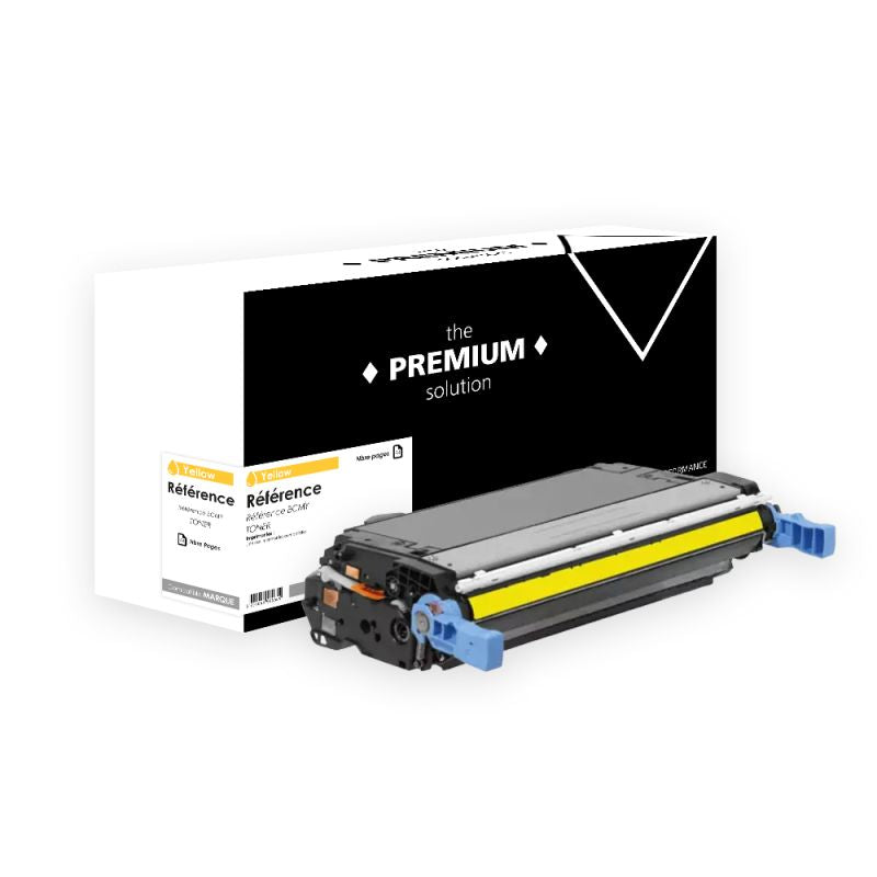 HP CB402A 642A, Toner Jaune compatible - The Premium Solution