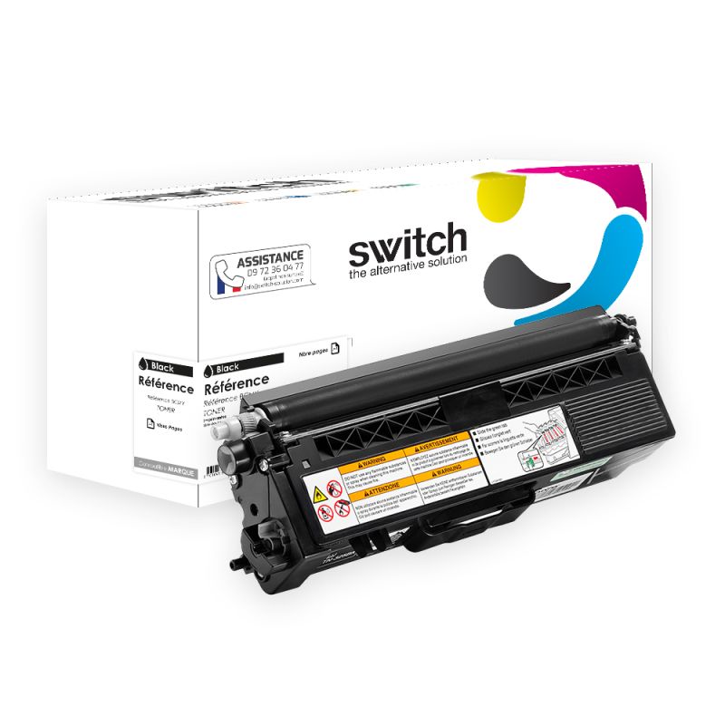 Brother TN-320, TN-325 — Toner Noir compatible · Switch