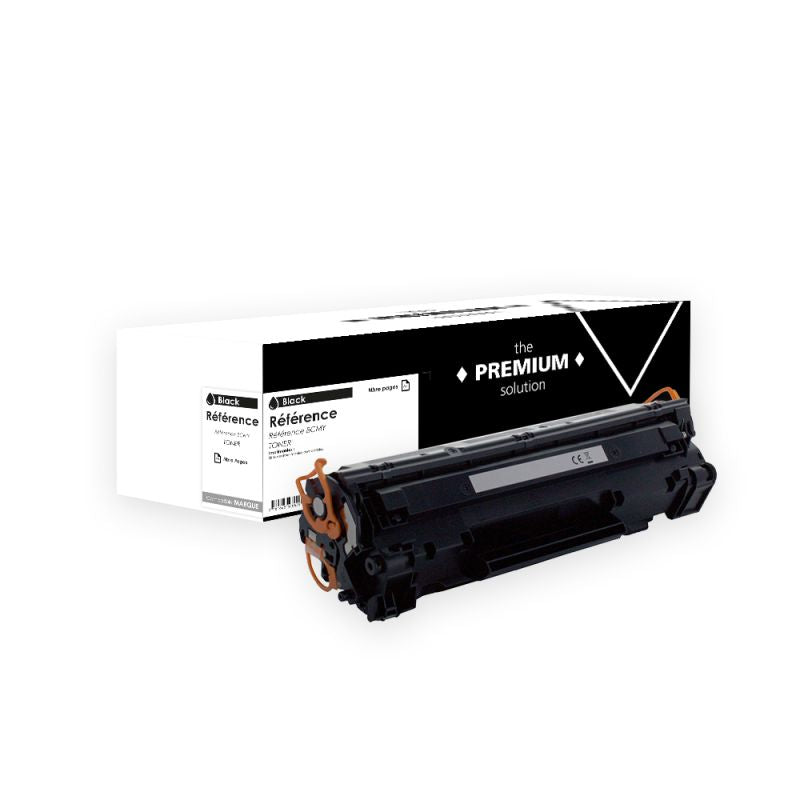 hp CF283A, Toner Noir compatible - The Premium Solution