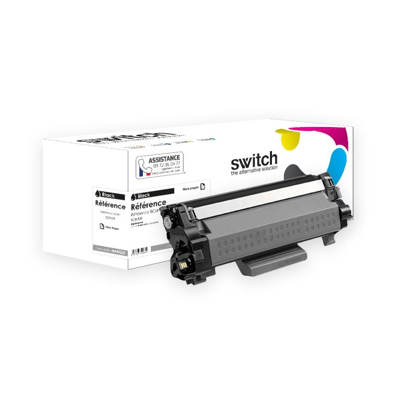 Brother TN-2510 — Toner Noir compatible · Switch