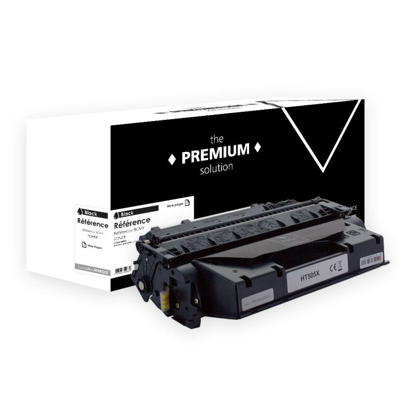 HP CE505X CF280X Canon CRG-719H, Toner Noir compatible - The Premium Solution