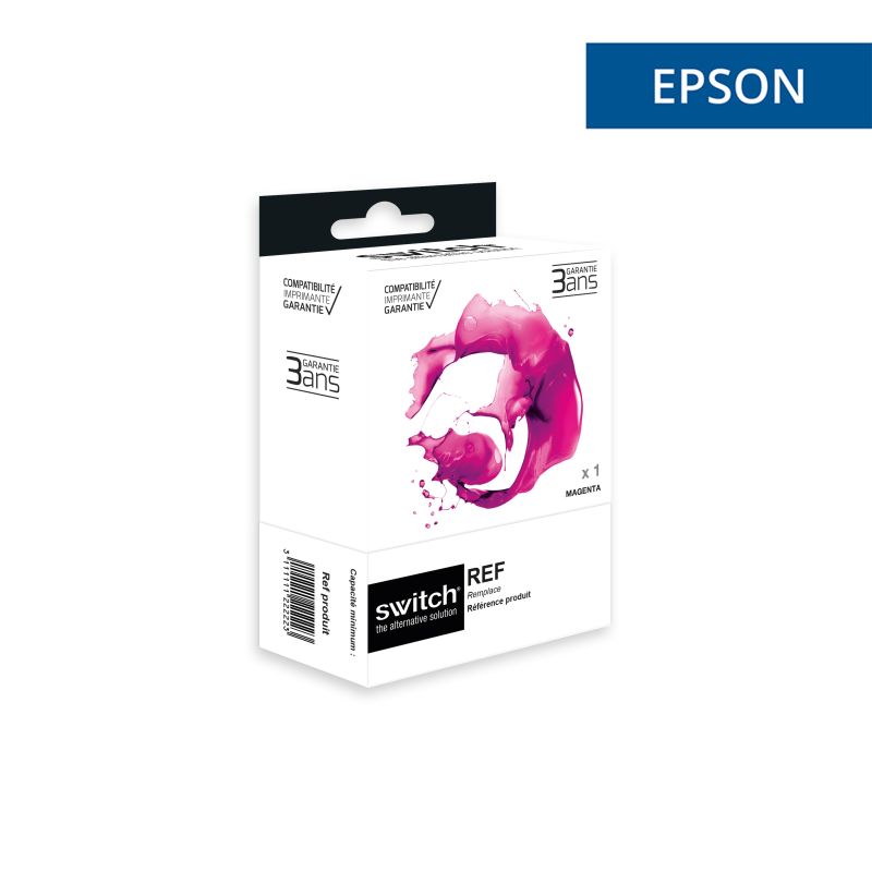 Epson 407 C13T07U340 - Clavier — Cartouche Magenta compatible · Switch