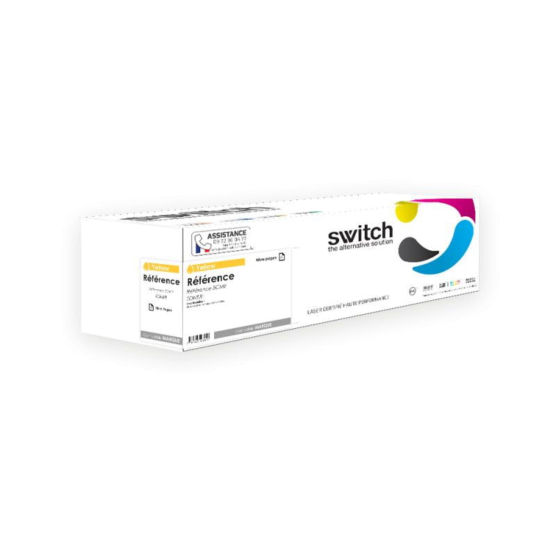 OKI 43872305 — Toner Jaune compatible · Switch