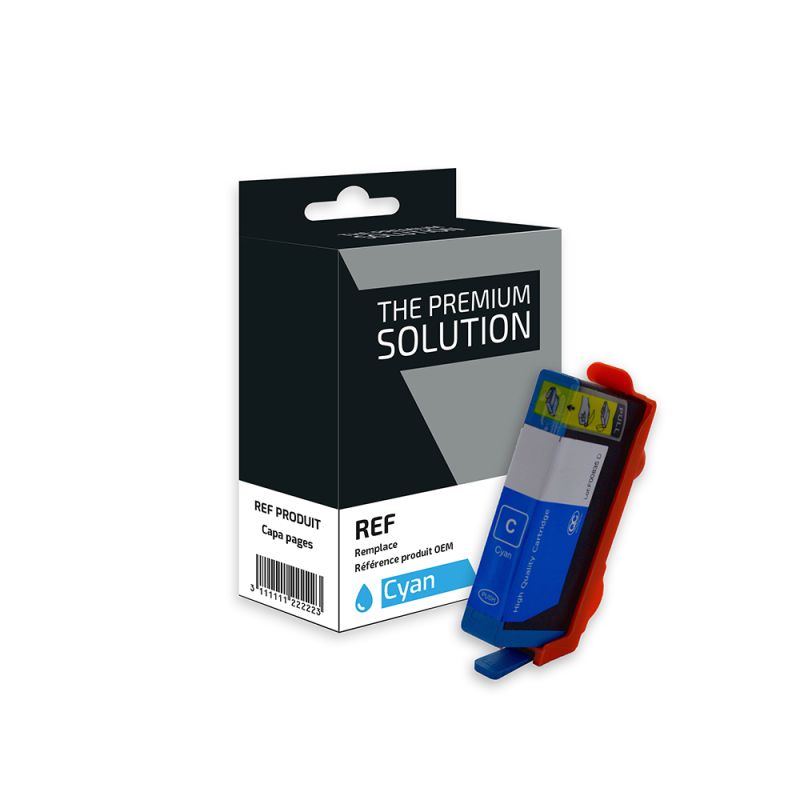 HP 912XL 3YL81AE, Cartouche Cyan compatible - remanufacturé The Premium Solution