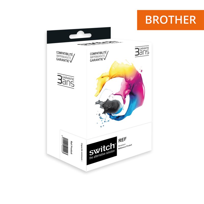 Brother LC900 — Cartouche Pack 4 +1 Offerte compatible · Switch