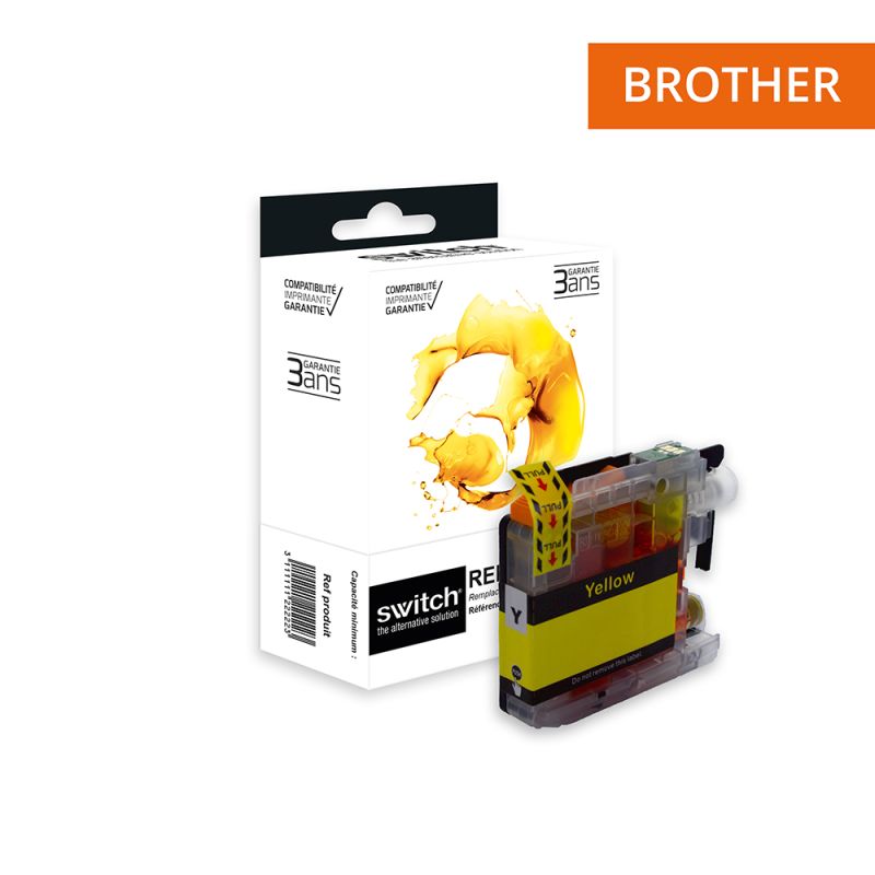 Brother LC225XL — Cartouche Jaune compatible · Switch