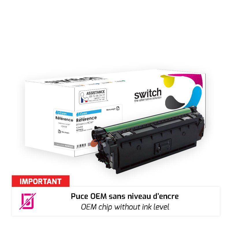 HP 212A, W2121A — Toner Cyan compatible · Switch