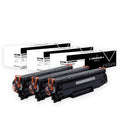 hp CF283X 83X CRG737, Toner Pack 3 Noir compatible - The Premium Solution