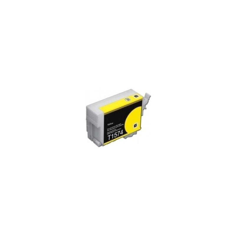 Epson T1574XL - Tortue, Cartouche Jaune compatible - The Premium Solution