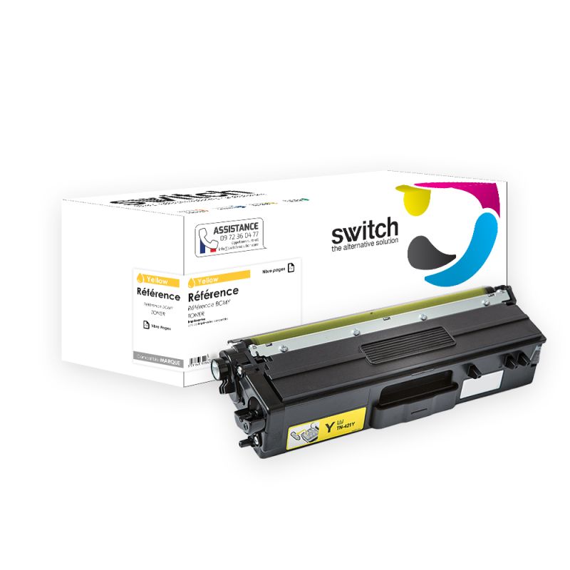Brother TN423 — Toner Jaune compatible · Switch