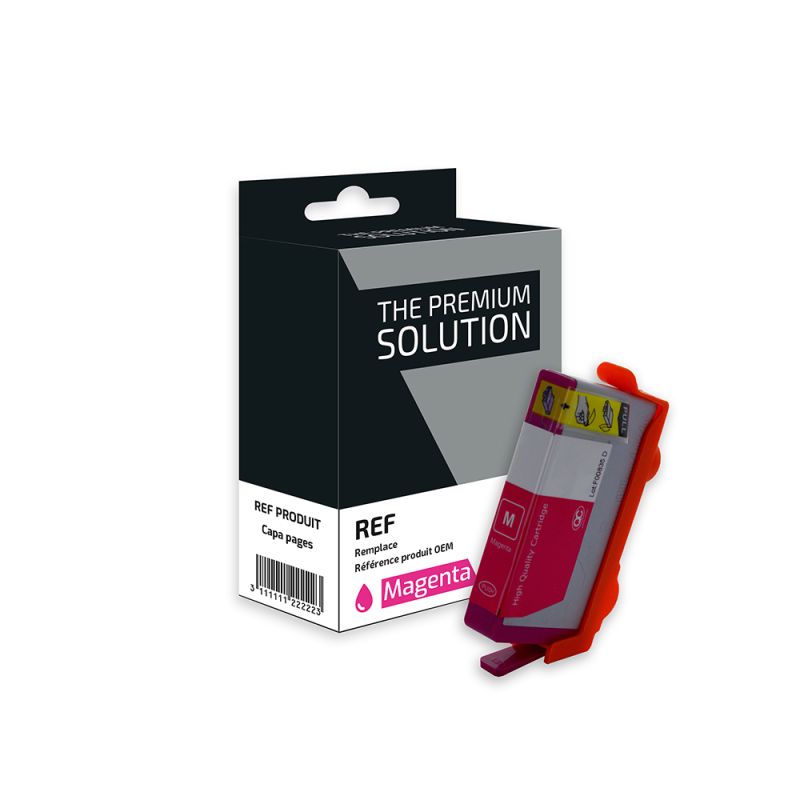 HP 912XL 3YL82AE, Cartouche Magenta compatible - remanufacturé The Premium Solution