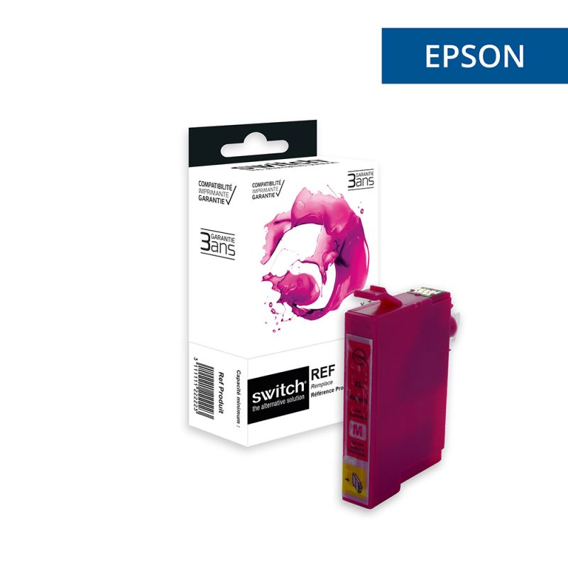 Epson 603XL - Etoile de mer — Cartouche Magenta compatible · Switch