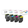 Lexmark 71B0010, 71B0020, 71B0030, 71B0040 — Toner Pack 4 Couleurs compatible · Switch